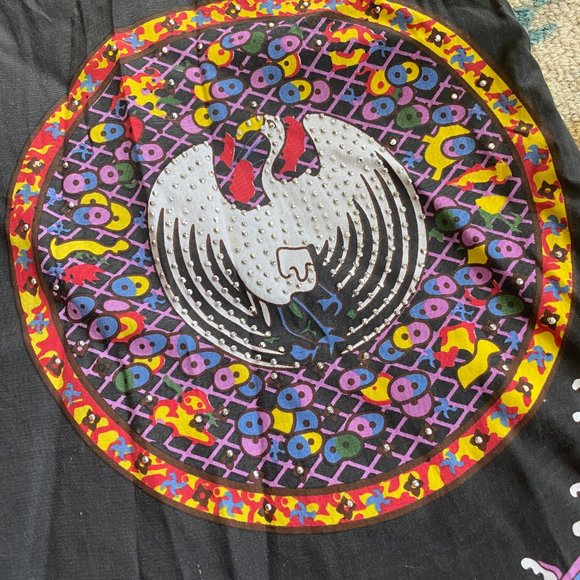 Life Women’s Black‎ Short Sleeve with Gems & Multic - Picture 2 of 8